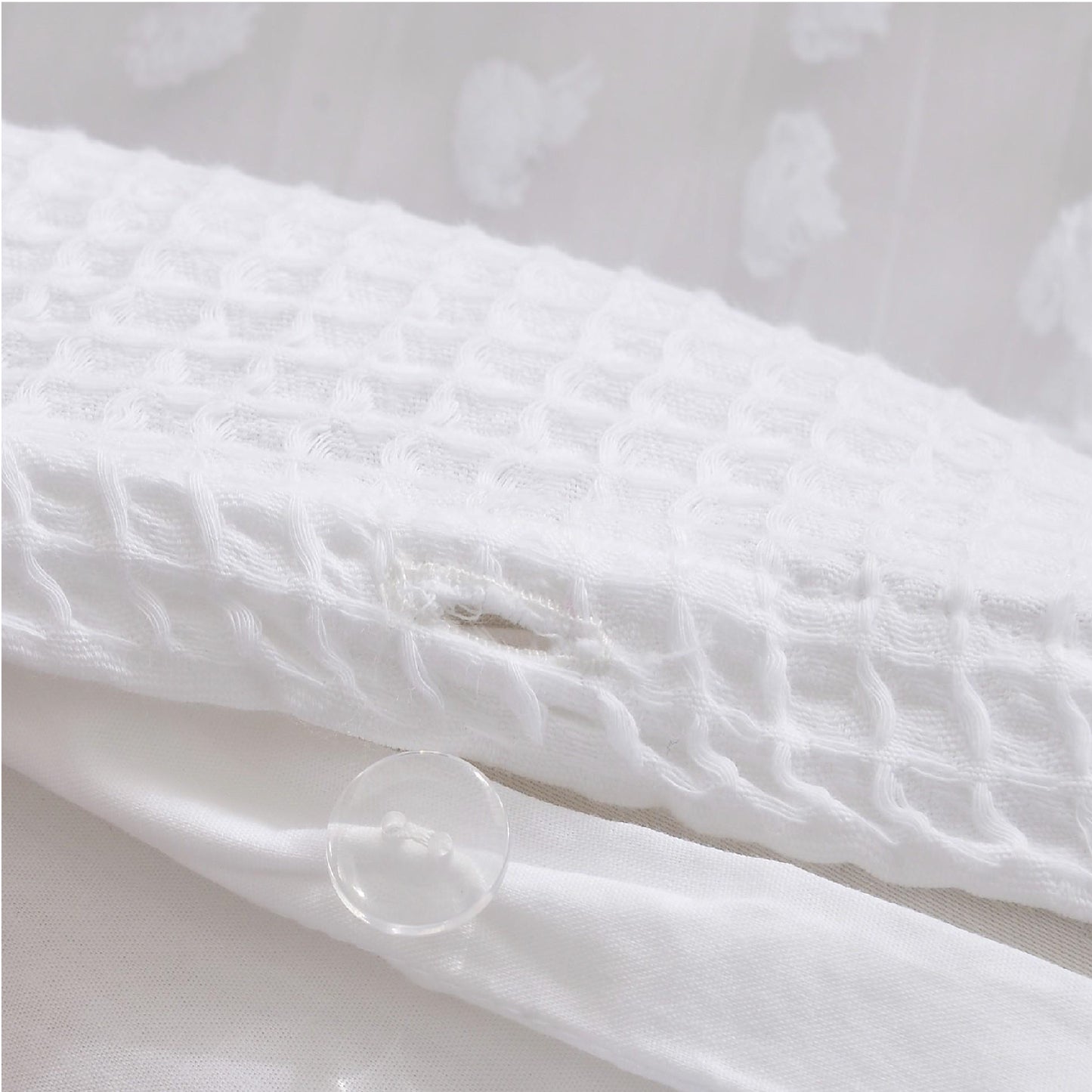 Cotton Honeycomb Duvet Cover Set