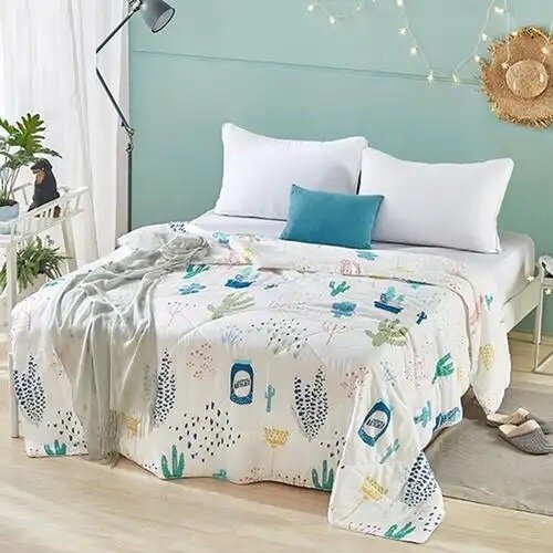 Gauze summer quilt